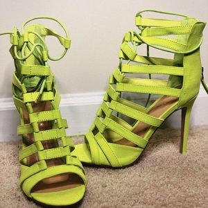 Lime heels